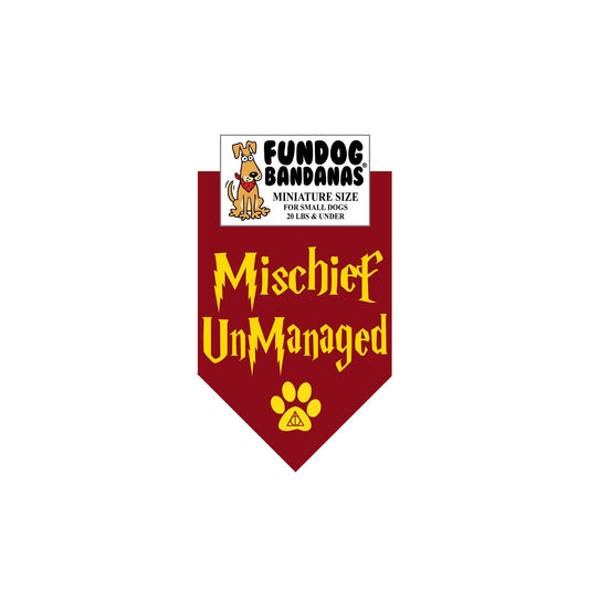HP Mischief UnManaged Dog Bandana