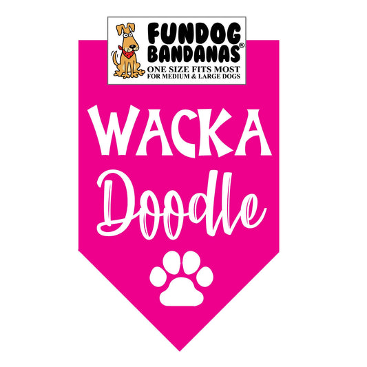 Wacka Doodle Dog Bandana