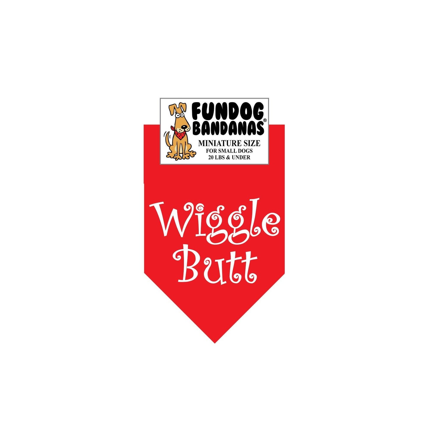 Wiggle Butt Bandana - Pawbros™ Pet Market