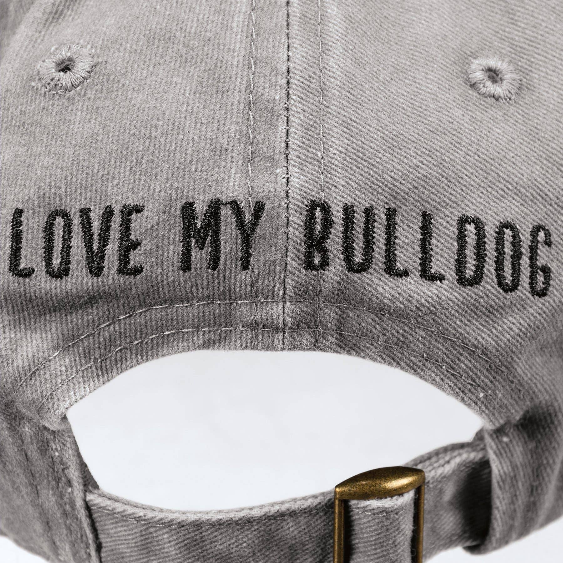 Love My Bulldog Baseball Cap - Pawbros™ Pet Market