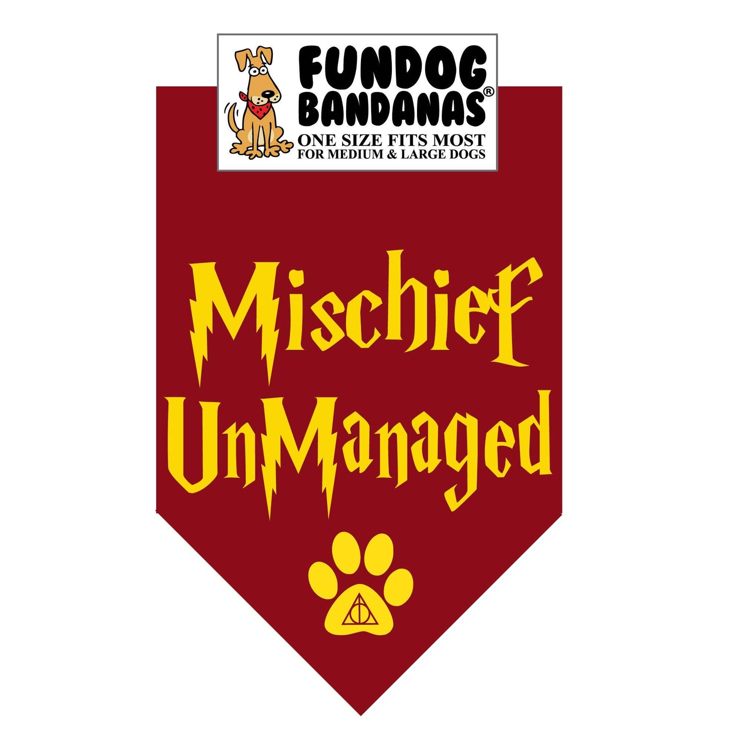 HP Mischief UnManaged Dog Bandana