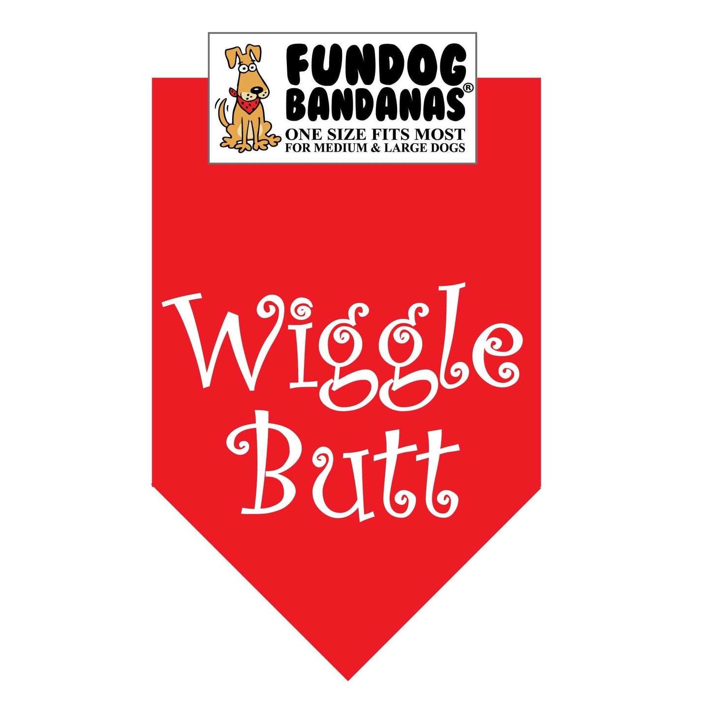 Wiggle Butt Bandana - Pawbros™ Pet Market