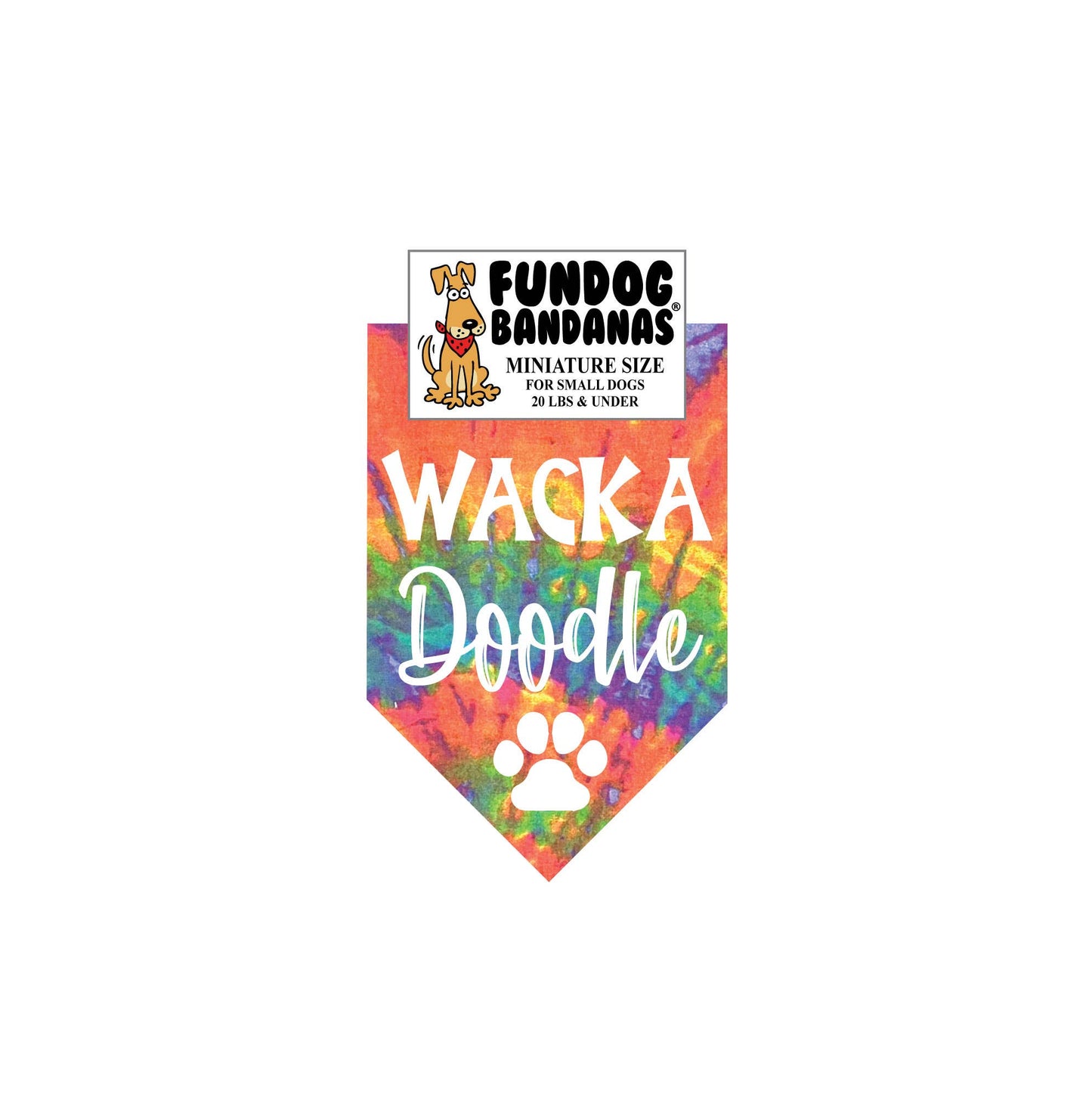 Wacka Doodle Dog Bandana