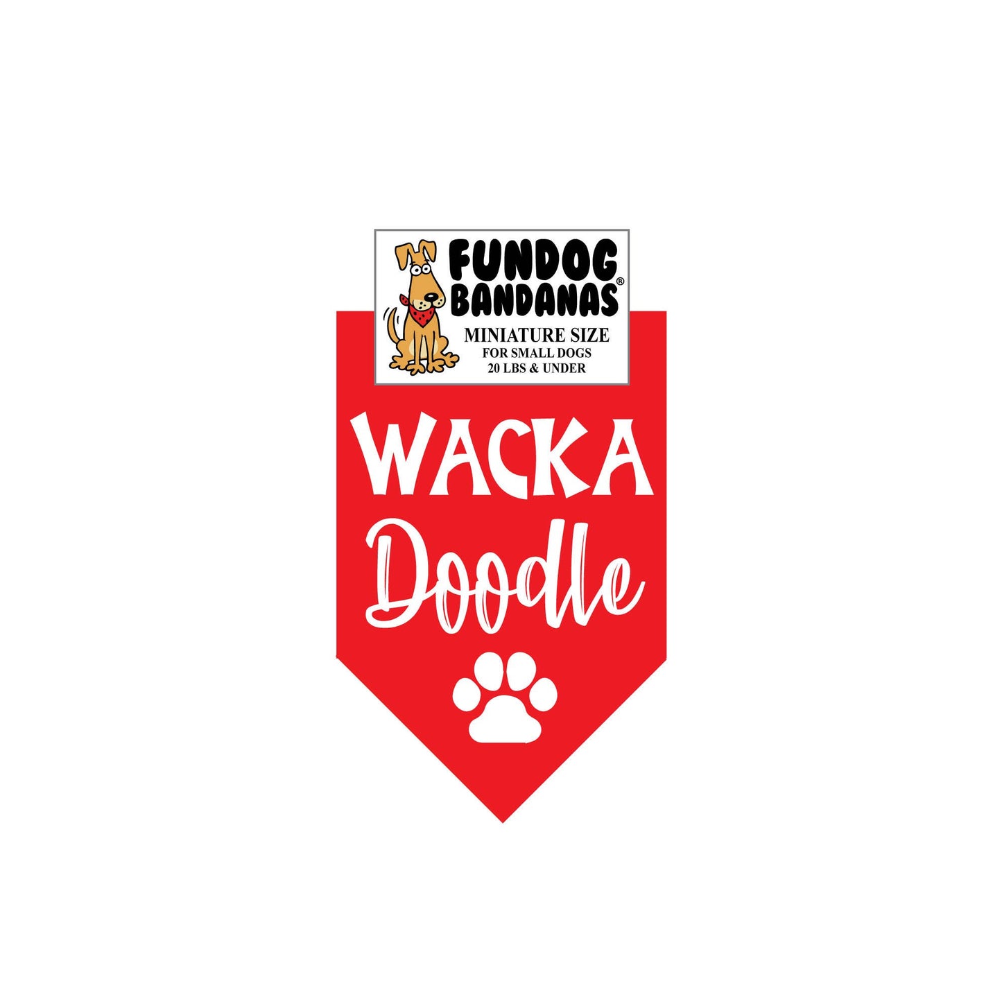 Wacka Doodle Dog Bandana