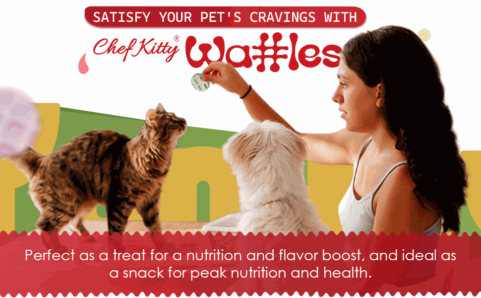 Natural Waffles - Light and Crispy Treats for Dogs and Cats - Pawbros™ Pet Market