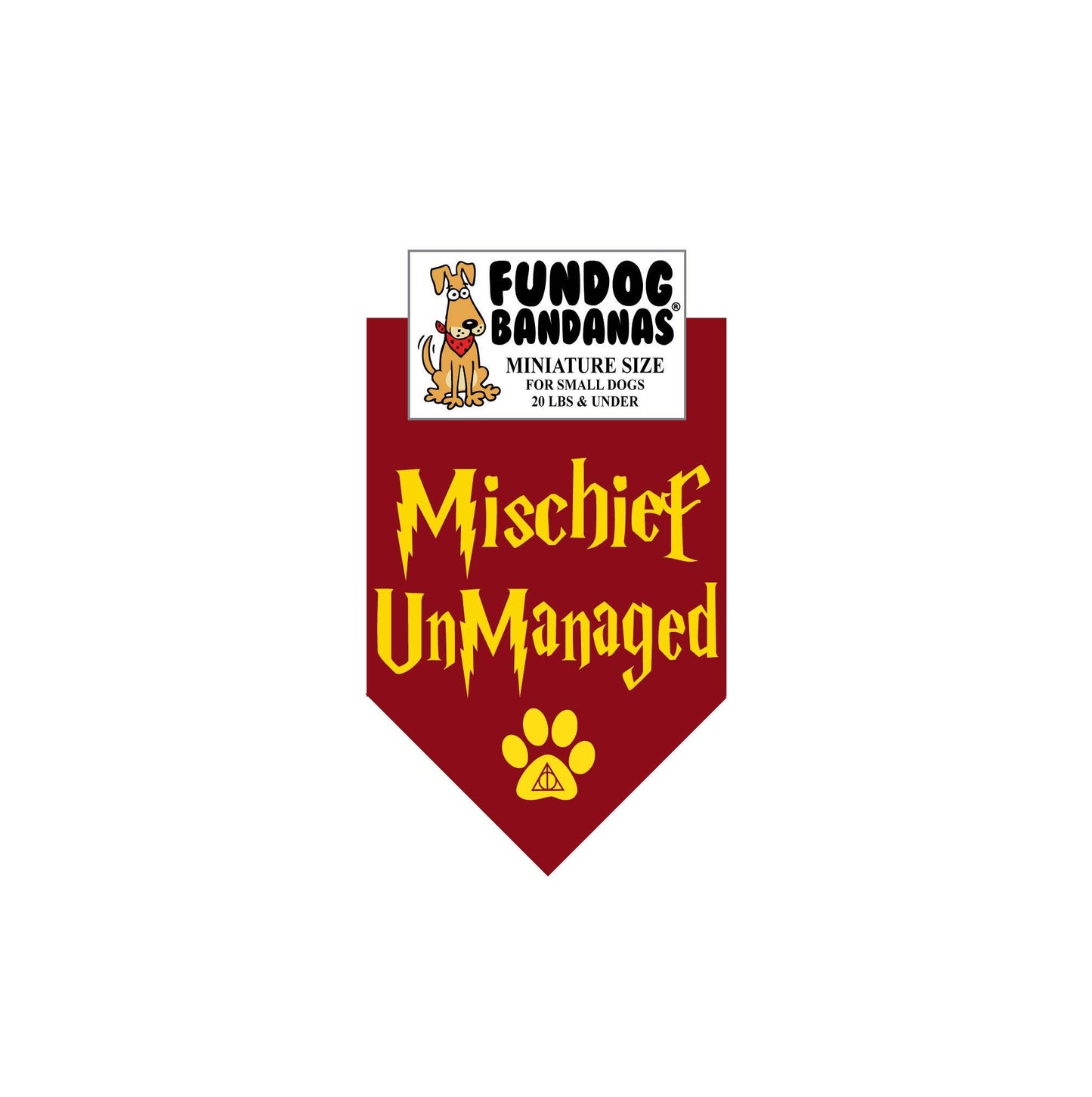 HP Mischief UnManaged Dog Bandana