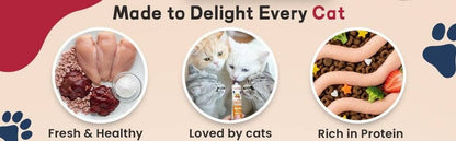 Chef Kitty Purée Pops – Lickable Creamy Cat Treats (20 Pack) - Pawbros™ Pet Market