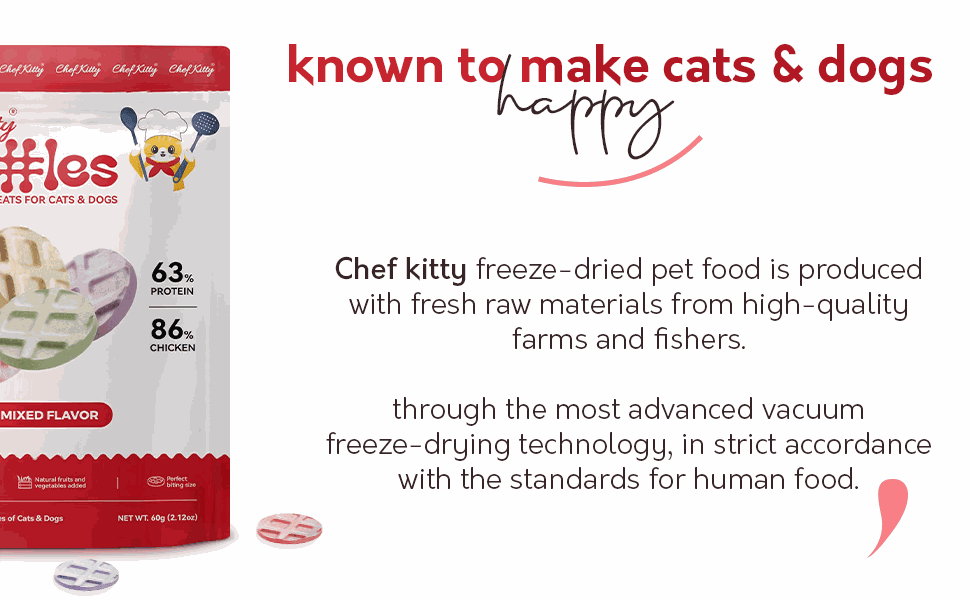 Natural Waffles - Light and Crispy Treats for Dogs and Cats - Pawbros™ Pet Market