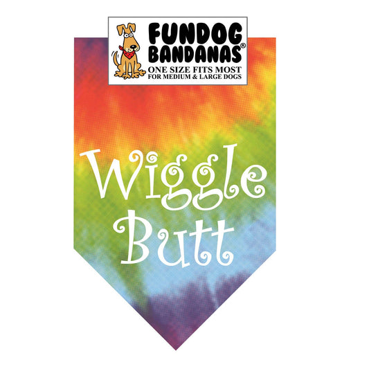 Wiggle Butt Bandana - Pawbros™ Pet Market