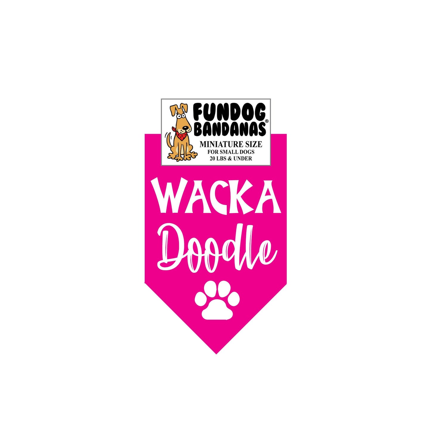 Wacka Doodle Dog Bandana
