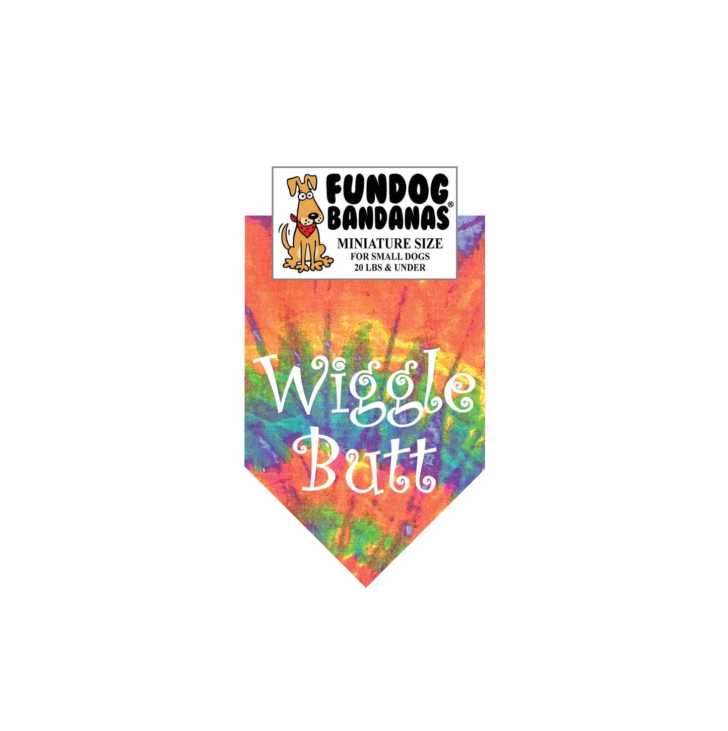 Wiggle Butt Bandana - Pawbros™ Pet Market