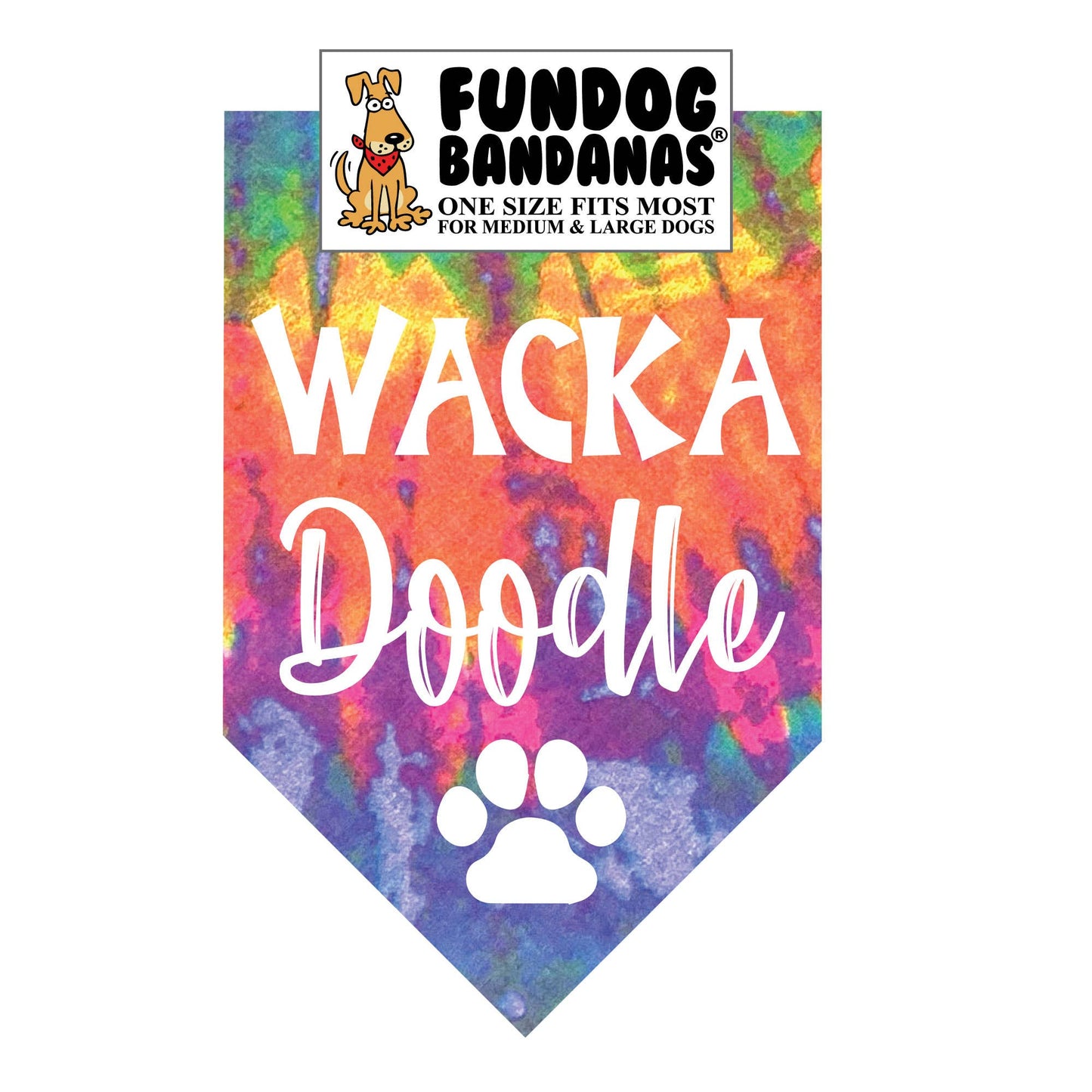 Wacka Doodle Dog Bandana