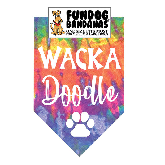 Wacka Doodle Dog Bandana